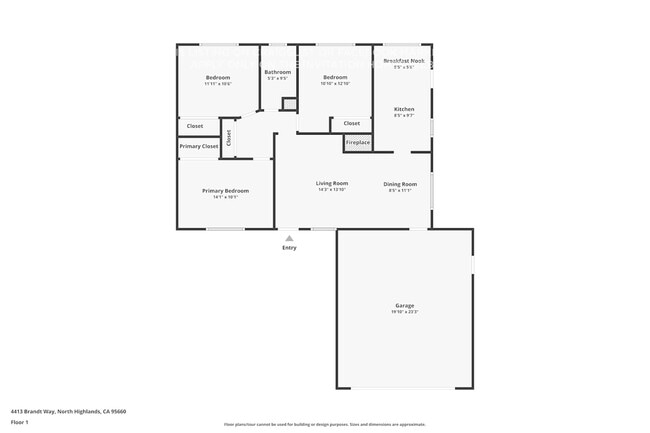4413 Brandt Way in North Highlands, CA - Foto de edificio - Building Photo