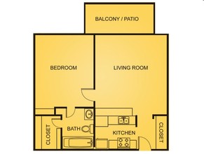 Brazos Place Condominiums in Waco, TX - Foto de edificio - Floor Plan