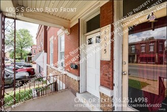 4005 S Grand Blvd in St. Louis, MO - Foto de edificio - Building Photo