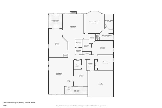 1798 Chatham Village Dr, Unit 201 in Orange Park, FL - Foto de edificio - Building Photo