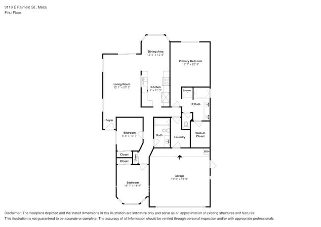 9119 E Fairfield St in Mesa, AZ - Building Photo - Building Photo