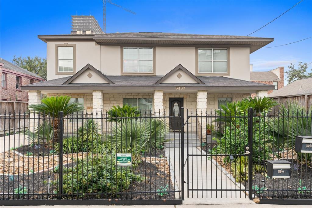 5408 Chenevert St in Houston, TX - Foto de edificio