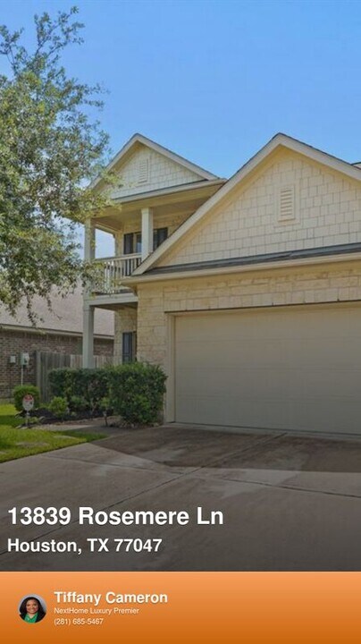 13839 Rosemere Ln in Houston, TX - Building Photo