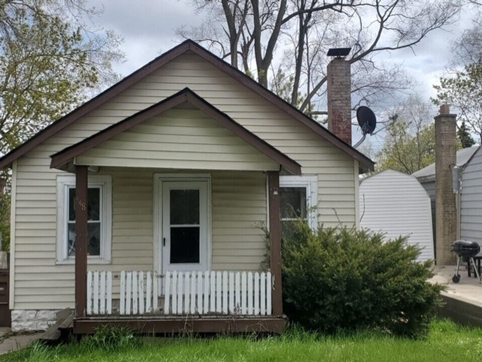 448 Cameron Ave in Pontiac, MI - Foto de edificio