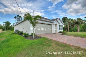 3629 Caballero Ave in North Port, FL - Foto de edificio - Building Photo