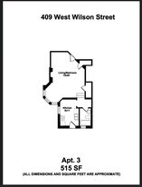 409 W Wilson St, Unit Apartment 3 in Madison, WI - Building Photo