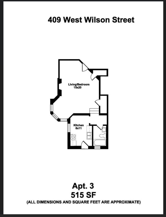 409 W Wilson St, Unit Apartment 3