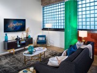 Original Glass Block Windows - Hecht Warehouse Apartments in Washington, District of Columbia