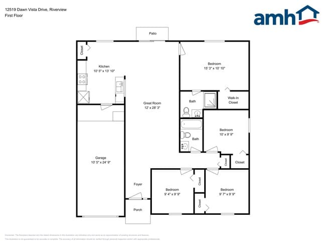 12519 Dawn Vista Dr in Riverview, FL - Foto de edificio - Building Photo