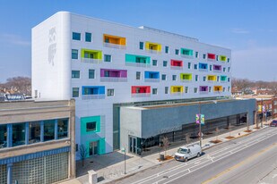 Independence Branch Library and Apartments in Chicago, IL - Building Photo