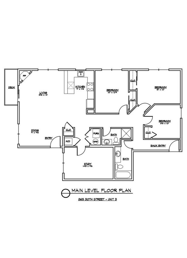 845 30th St in Boulder, CO - Foto de edificio - Building Photo