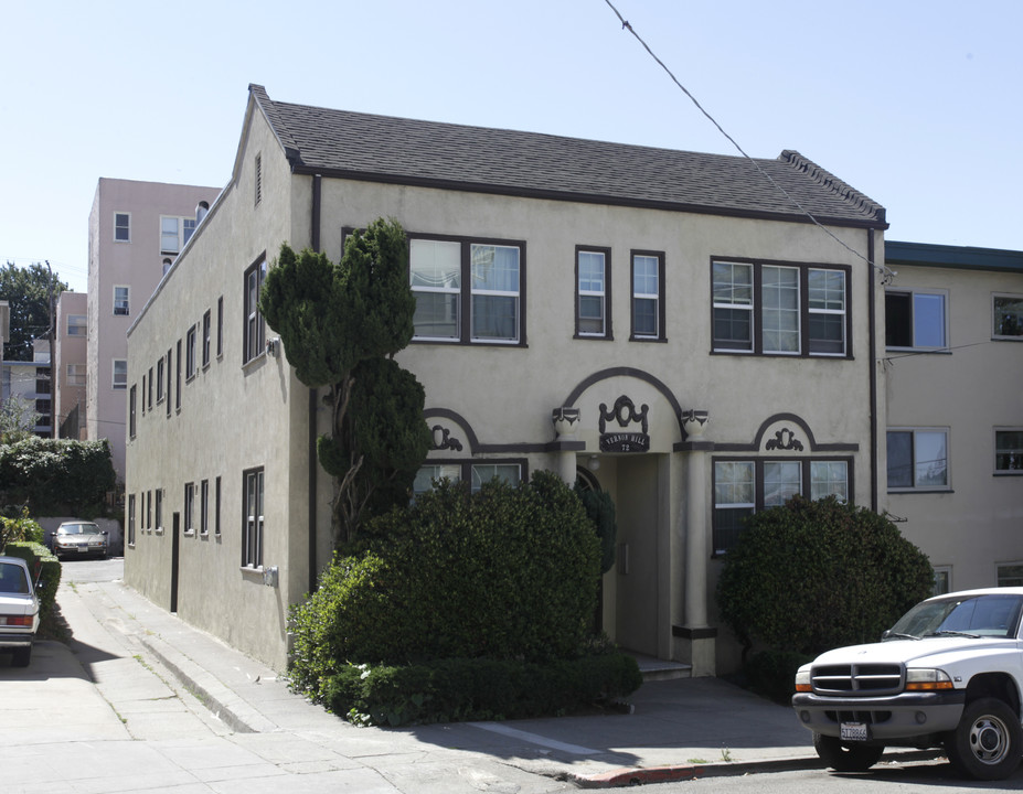 72 Vernon St in Oakland, CA - Foto de edificio