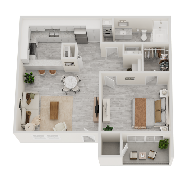 Solei on West Thomas in Phoenix, AZ - Foto de edificio - Floor Plan