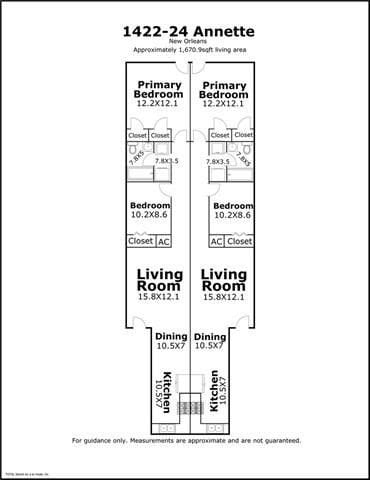 1424 Annette St in New Orleans, LA - Building Photo - Building Photo