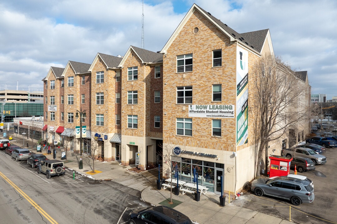 Union at Midtown in Detroit, MI - Foto de edificio