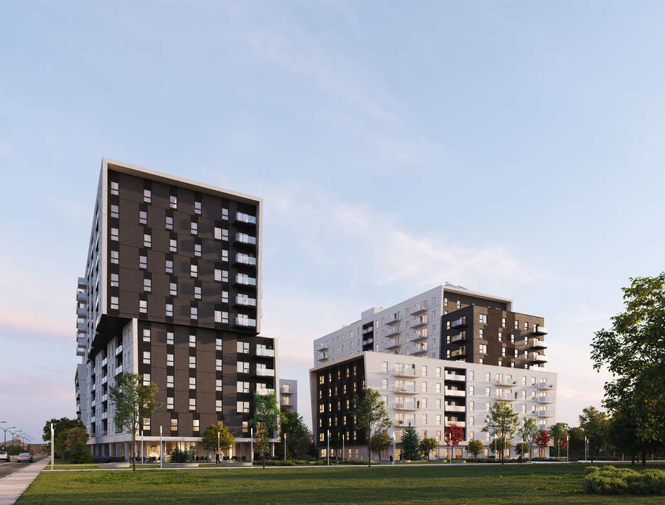 Momento – Condominiums & Elan – Habitats in Montréal, QC - Building Photo