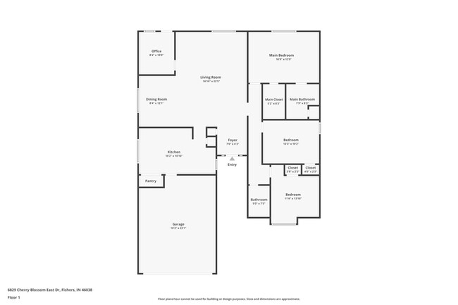 6829 Cherry Blossom E Dr in Fishers, IN - Building Photo - Building Photo