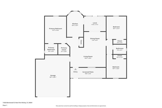 11024 Bentwood Ct in New Port Richey, FL - Foto de edificio - Building Photo