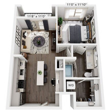 Caroline Eastside in Richardson, TX - Building Photo - Floor Plan