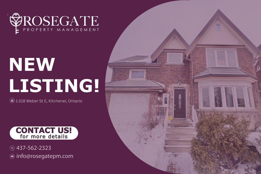 218 Weber St E in Kitchener, ON - Building Photo