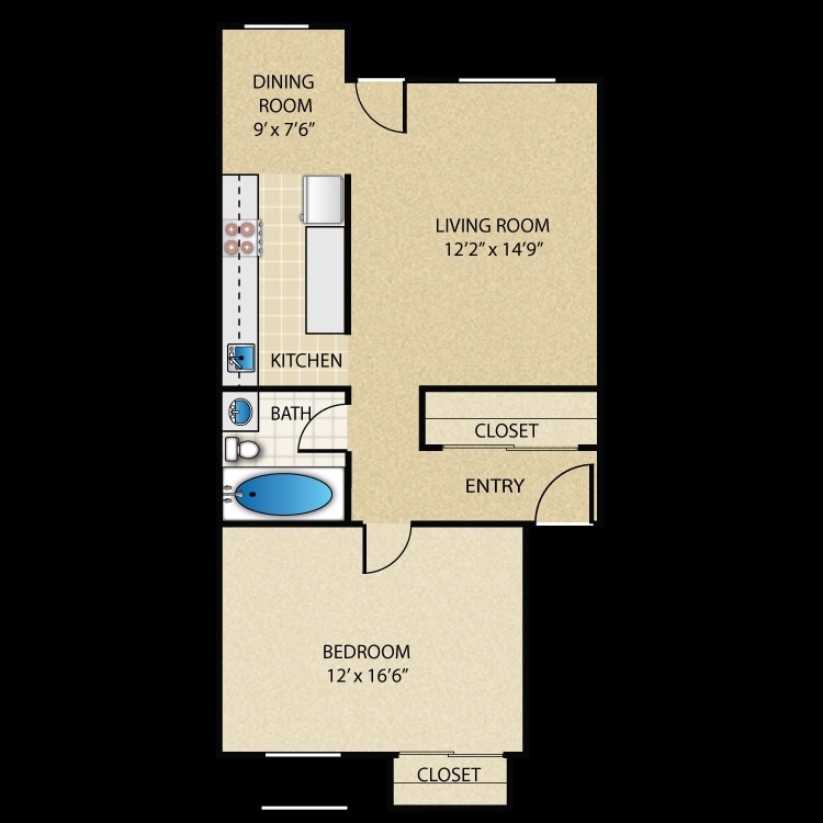 Bayside Country Club Apartments in Warwick, RI