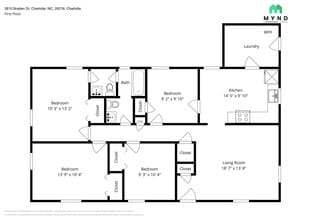 3810 Braden Dr in Charlotte, NC - Foto de edificio - Building Photo