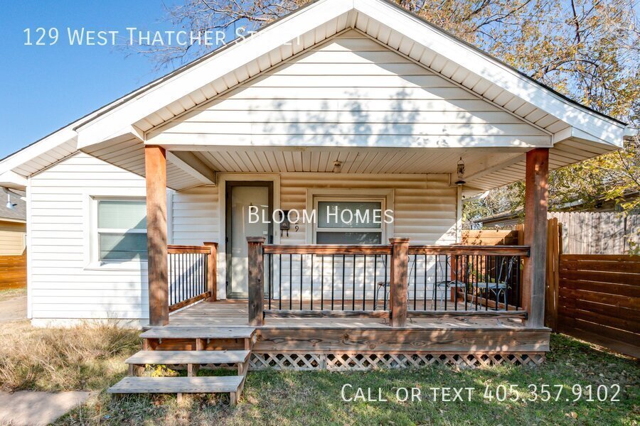 129 W Thatcher St in Edmond, OK - Building Photo