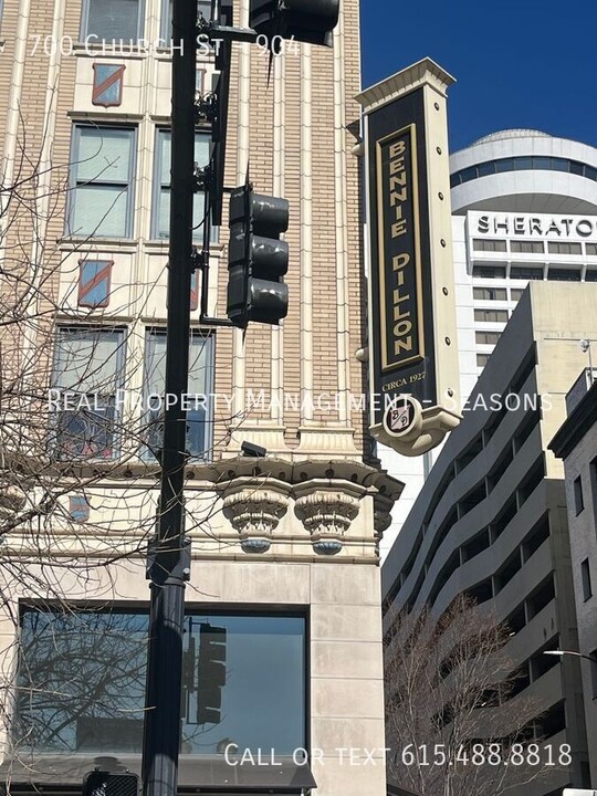 700 Church St in Nashville, TN - Foto de edificio