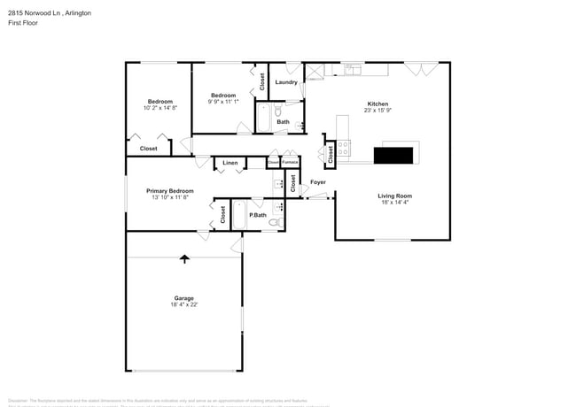 2815 Norwood Ln in Arlington, TX - Building Photo - Building Photo