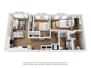 NHH Gray in Houston, TX - Building Photo - Floor Plan