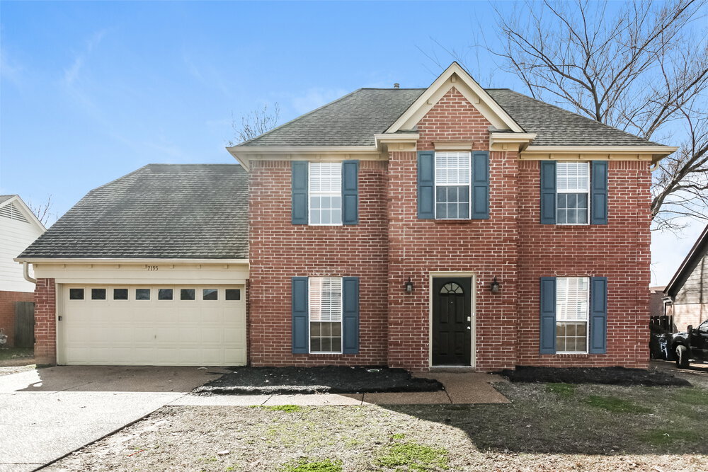 7195 Hunter's Forest Dr in Olive Branch, MS - Foto de edificio