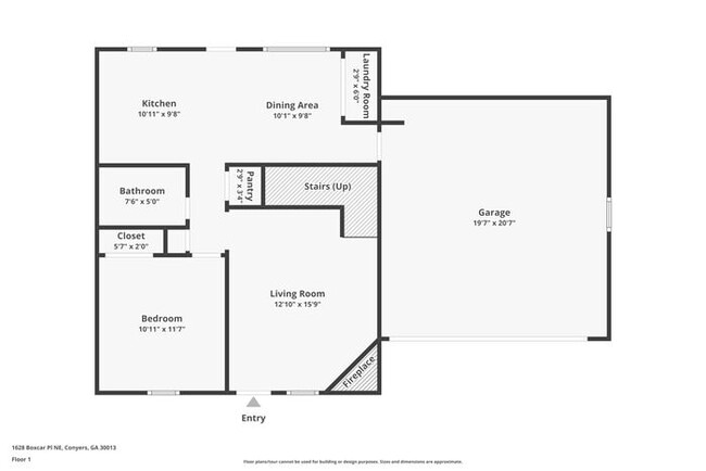 1628 Boxcar Pl NE in Conyers, GA - Foto de edificio - Building Photo