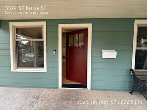 5524 SE Boise St in Portland, OR - Building Photo - Building Photo
