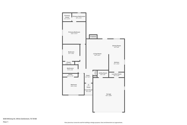 8540 Whitney Dr in White Settlement, TX - Building Photo - Building Photo