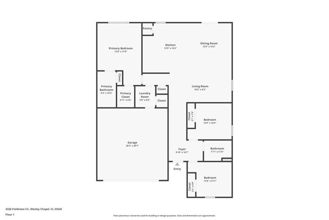 4326 Fieldview Cir in Wesley Chapel, FL - Building Photo - Building Photo