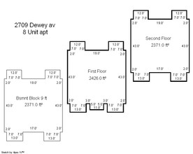 2709 Dewey Ave in Omaha, NE - Building Photo - Floor Plan