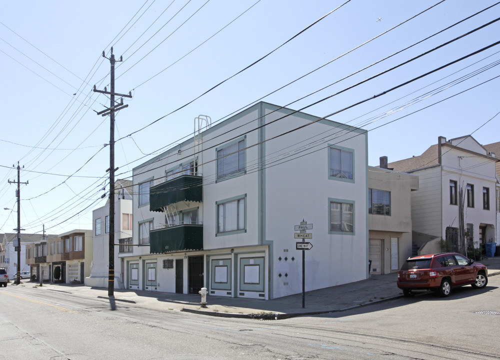 451 Paul Ave in San Francisco, CA - Foto de edificio