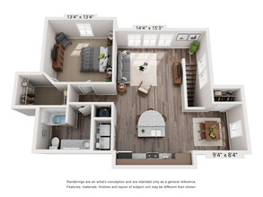 35 West in Moore, OK - Foto de edificio - Floor Plan