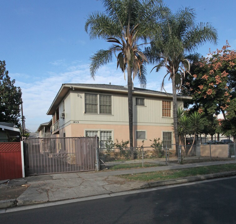 1415 N Cherokee Ave in Los Angeles, CA - Foto de edificio