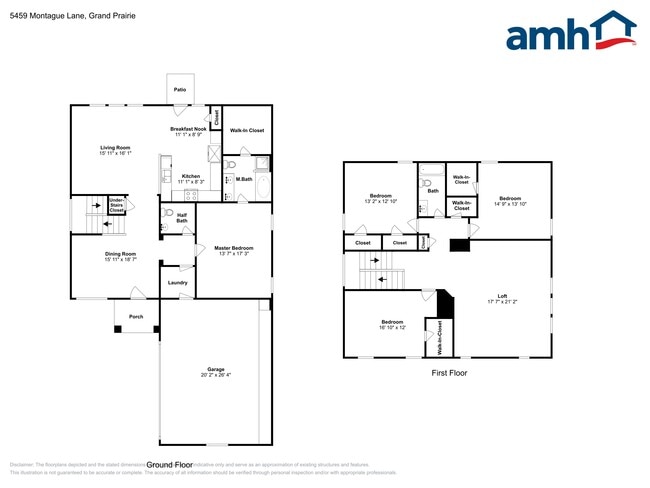 5459 Montague Ln in Grand Prairie, TX - Foto de edificio - Building Photo