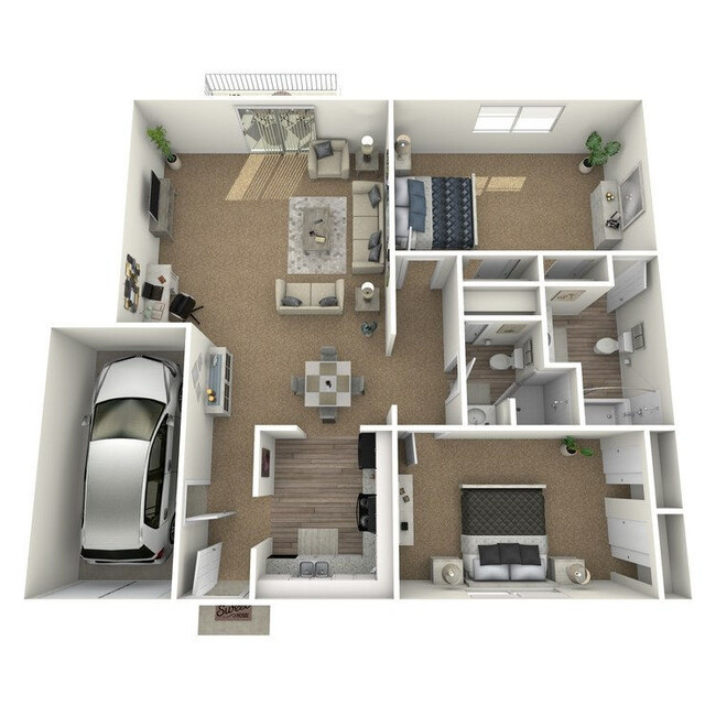 Ascend Midtown in Savannah, GA - Foto de edificio - Floor Plan