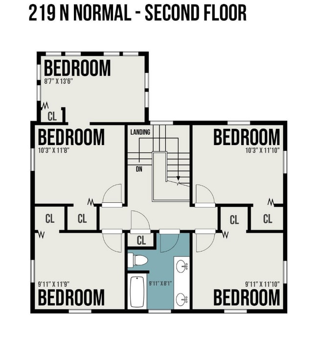 219 N Normal St in Ypsilanti, MI - Foto de edificio - Building Photo