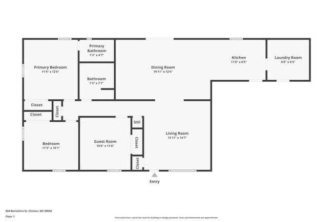 804 Berkshire St in Clinton, MS - Building Photo - Building Photo