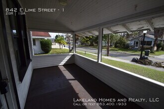 842 E Lime St-Unit -1 in Lakeland, FL - Building Photo - Building Photo