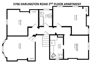 5706 Darlington Rd, Unit 2nd Flr in Pittsburgh, PA - Building Photo - Building Photo