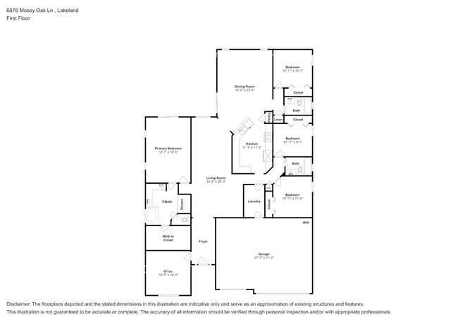 6876 Mossy Oak Ln in Lakeland, FL - Building Photo - Building Photo