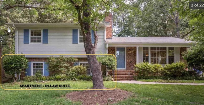 1547 Fountain Ridge Rd, Unit 2 in Chapel Hill, NC - Foto de edificio - Building Photo