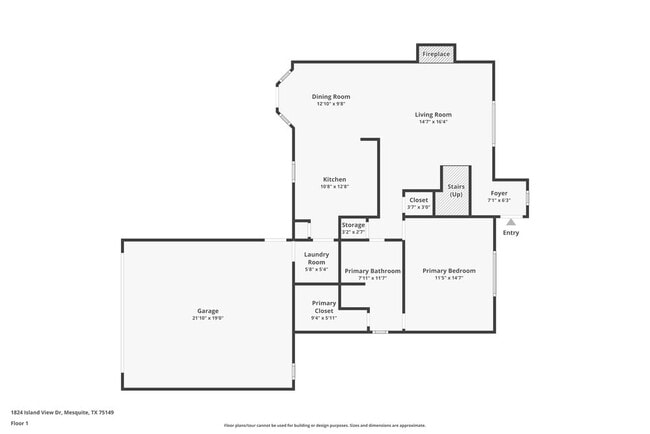 1824 Island View Dr in Mesquite, TX - Building Photo - Building Photo