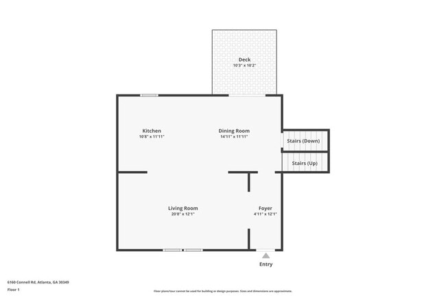 6160 Connell Rd in College Park, GA - Foto de edificio - Building Photo