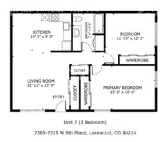 7315 W 9th Pl in Lakewood, CO - Building Photo